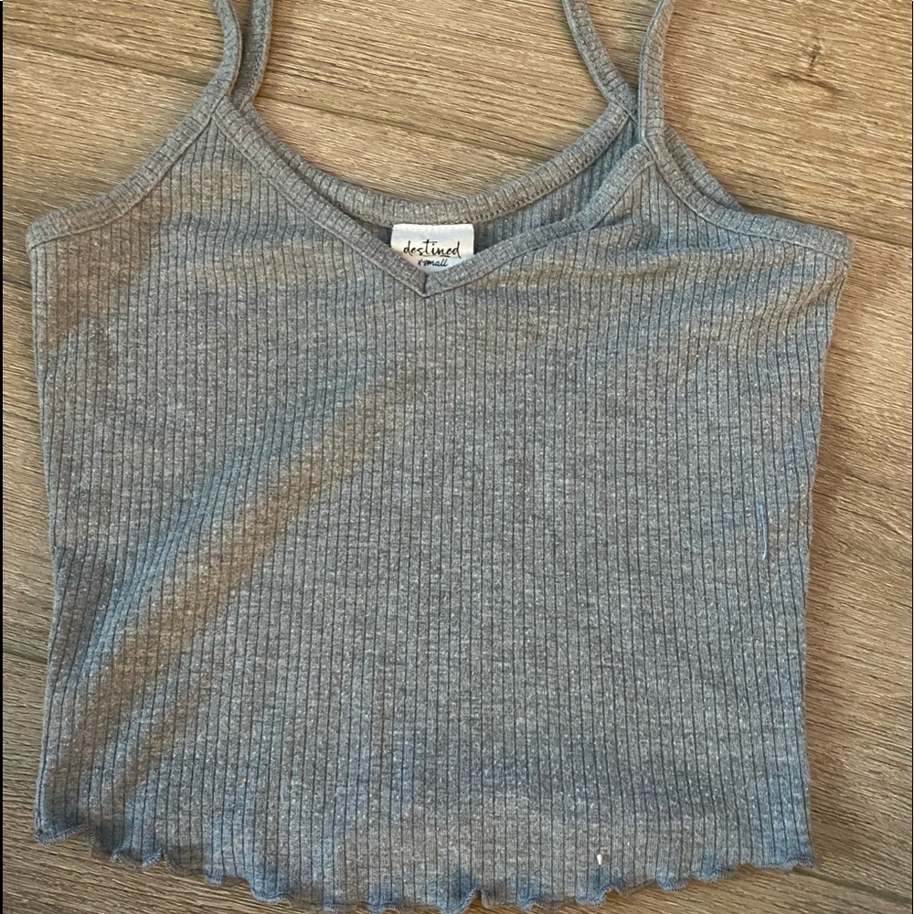 Tillys grey tank top